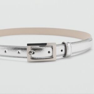 Mango Silver Belt S NWT